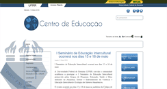 Desktop Screenshot of ceduc.ufrr.br