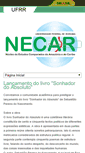 Mobile Screenshot of necar.ufrr.br
