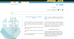 Desktop Screenshot of geologia.ufrr.br